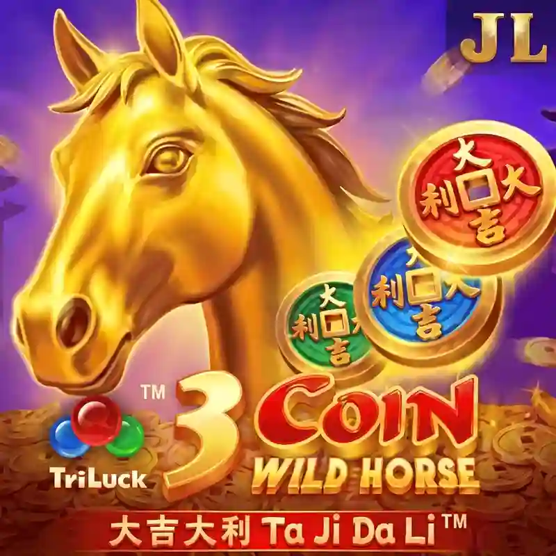 Main slot 3 Coin Wild Horse di www bet365